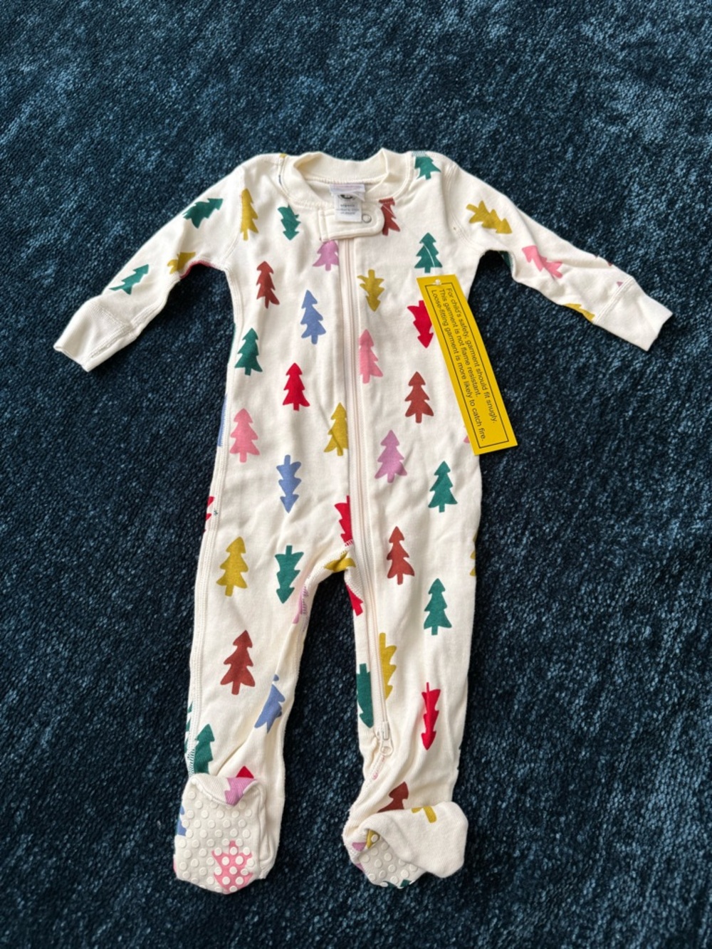 NWT Hanna Andersson Christmas Tree Footie